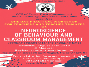 Madurai - workshop on Neuroscience 